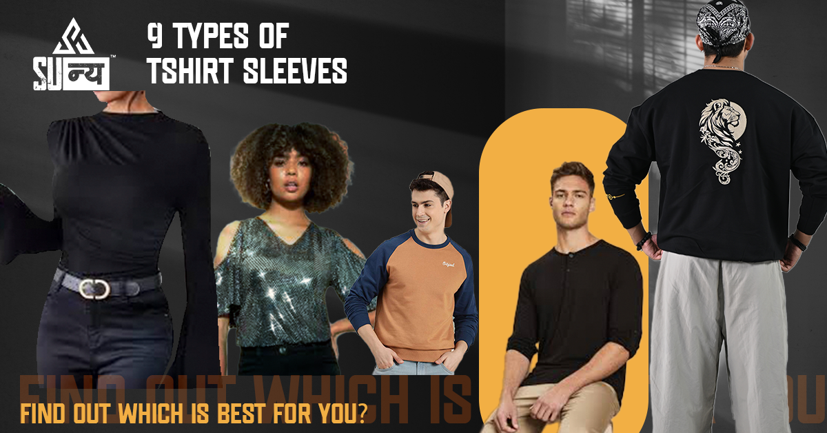 9 Types of Tshirt Sleeves: Find Out Which is Best For You?