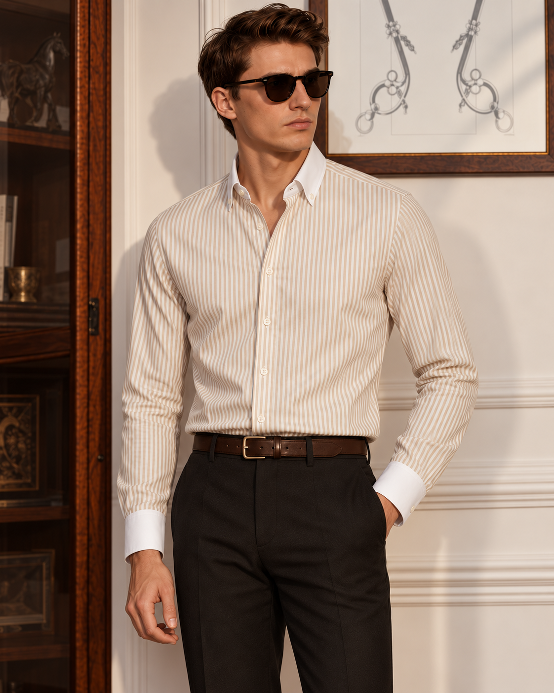 Sand Stripe Shirt