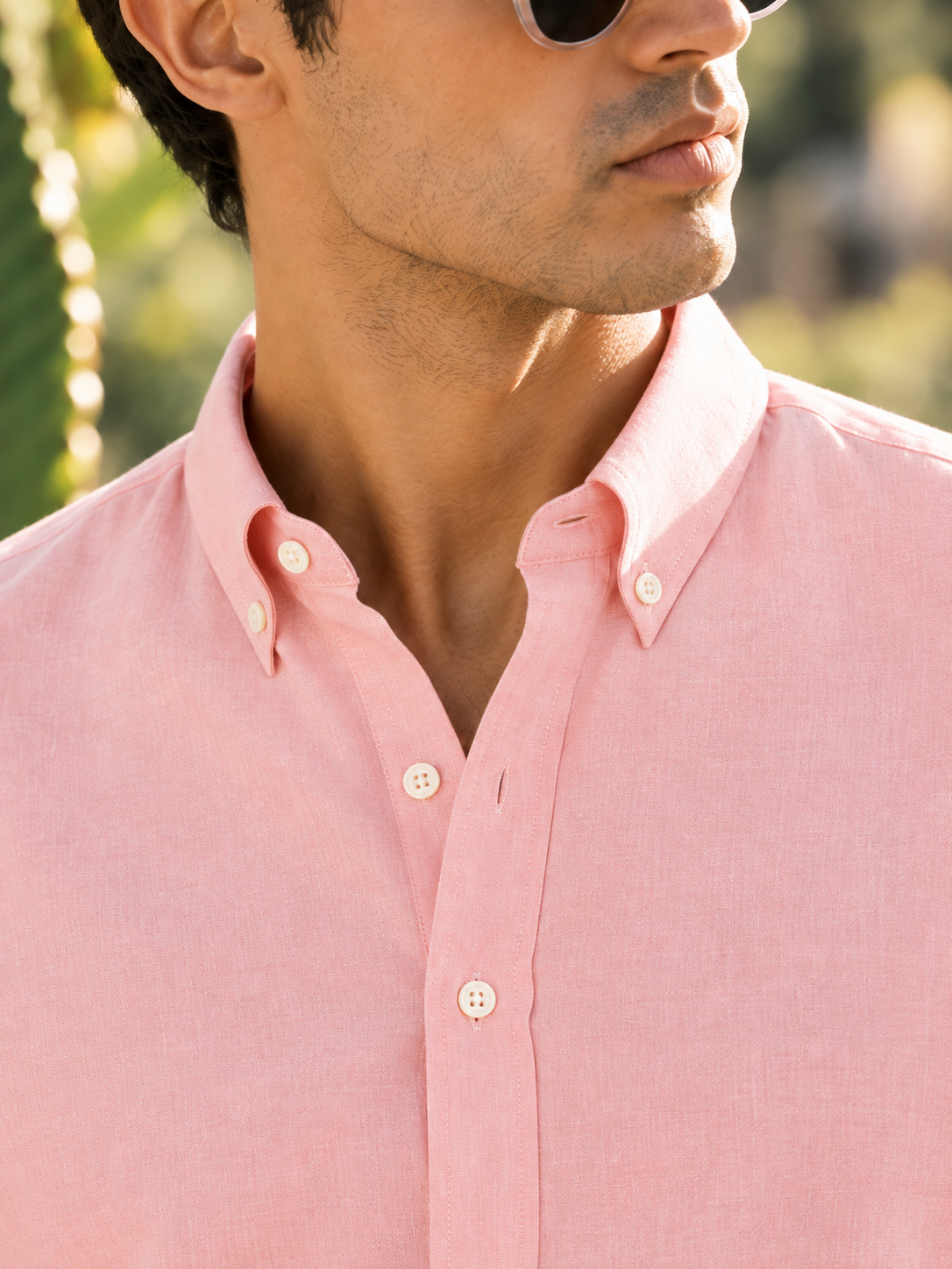 Blush Oxford Shirt