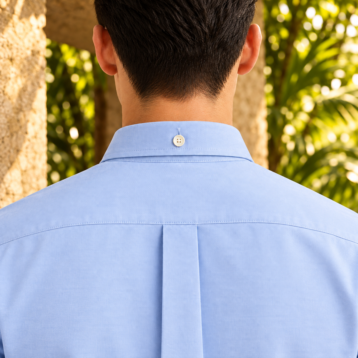 Powder Oxford Shirt