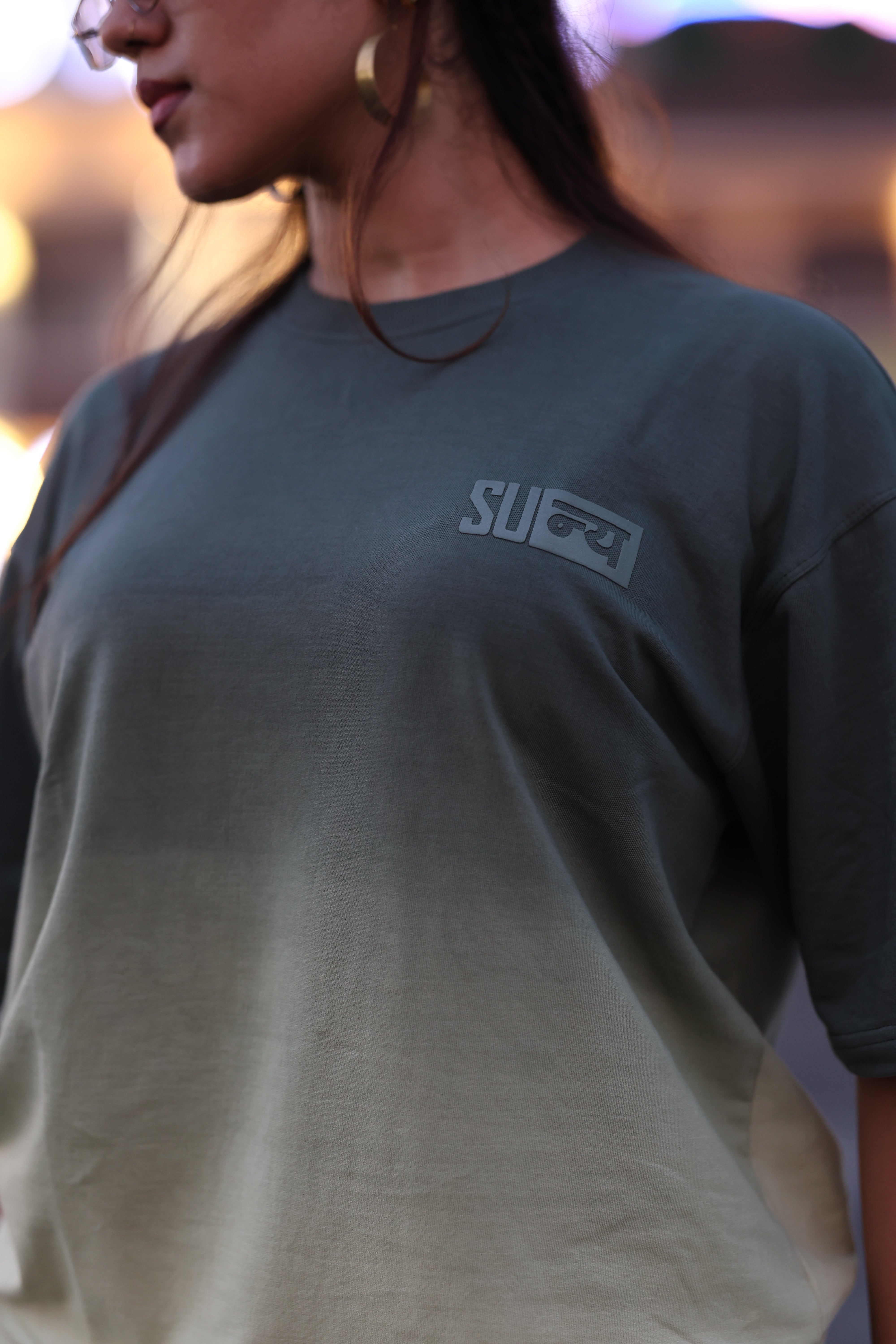 OMBRIX tee | Winter Collection | back view | THE SUNYA