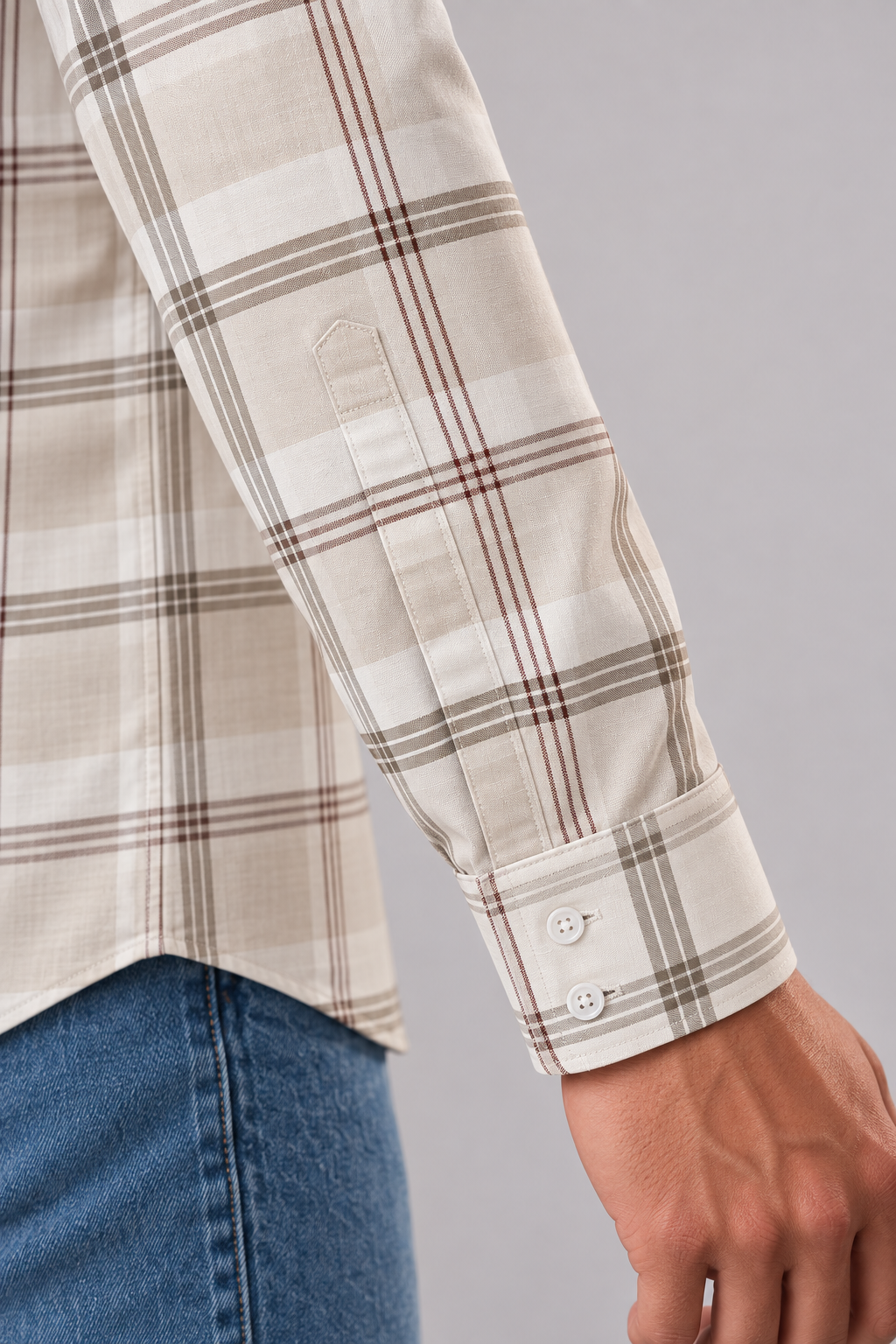 SAGITTARIUS Cotton Shirt — Oat