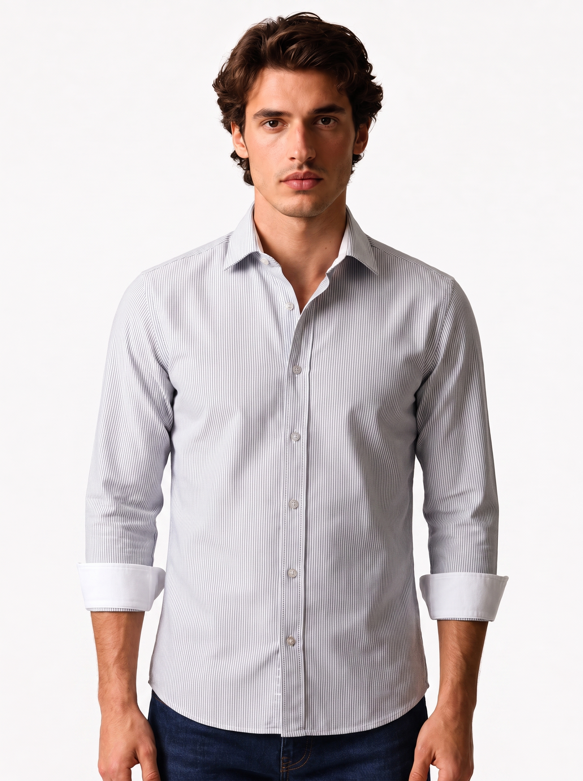 CAPRICORN Cotton Shirt — Graphite