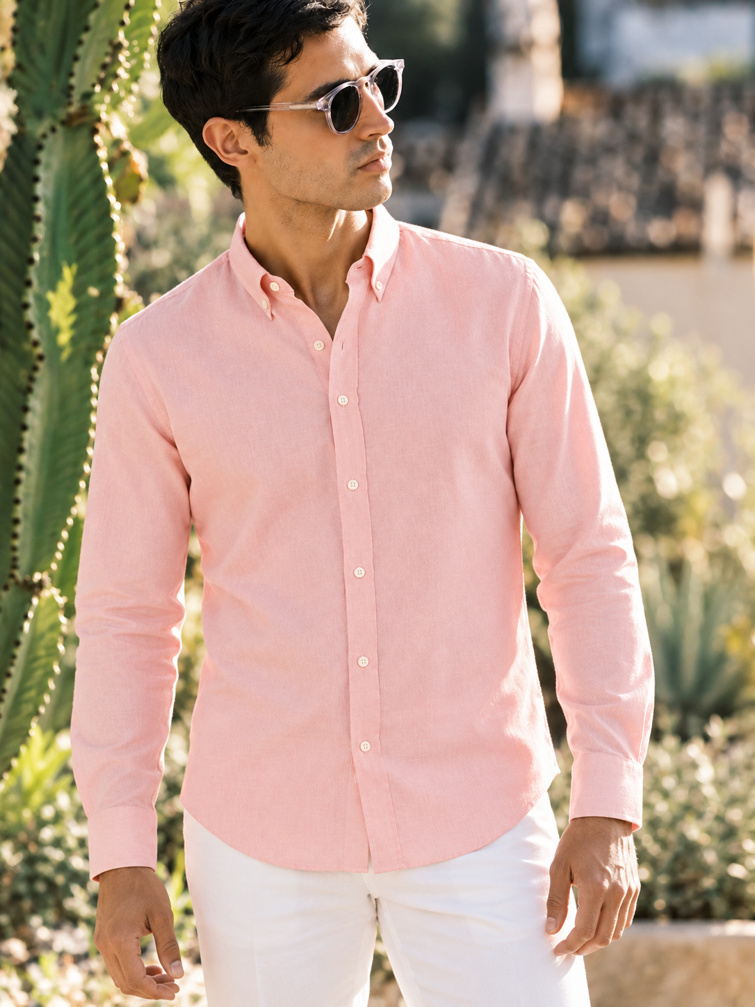 Blush Oxford Shirt