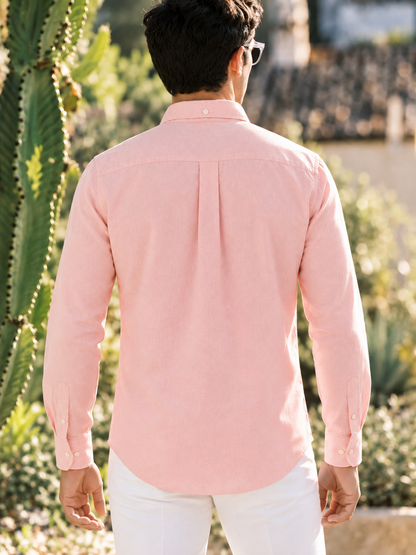 Blush Oxford Shirt