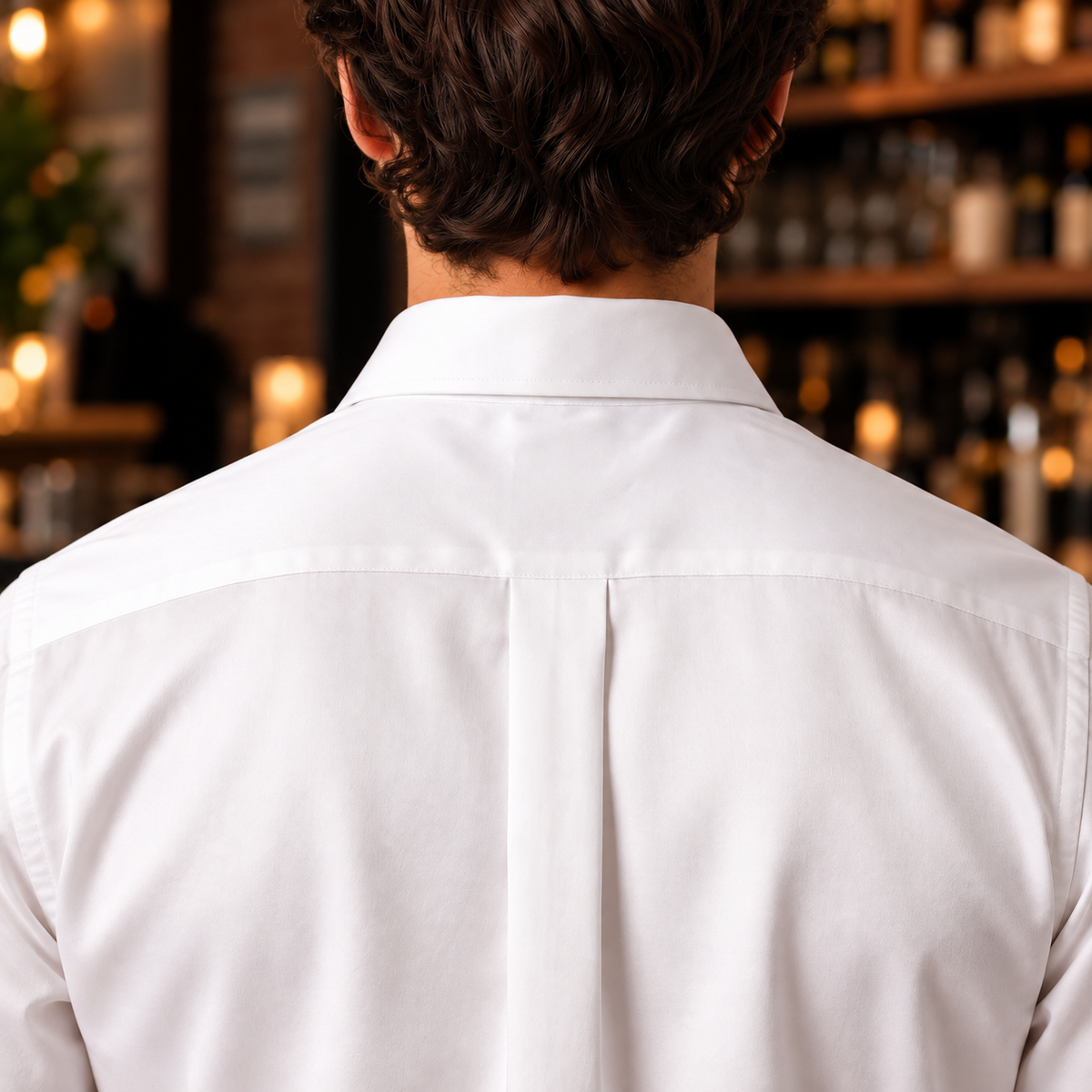 Optic White Sateen Shirt