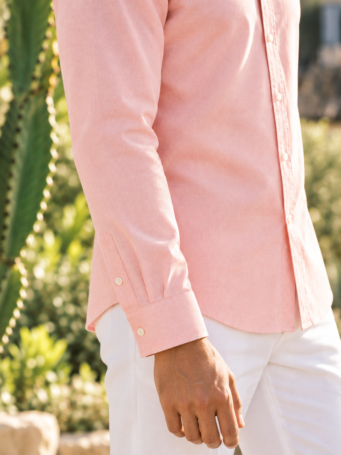 Blush Oxford Shirt
