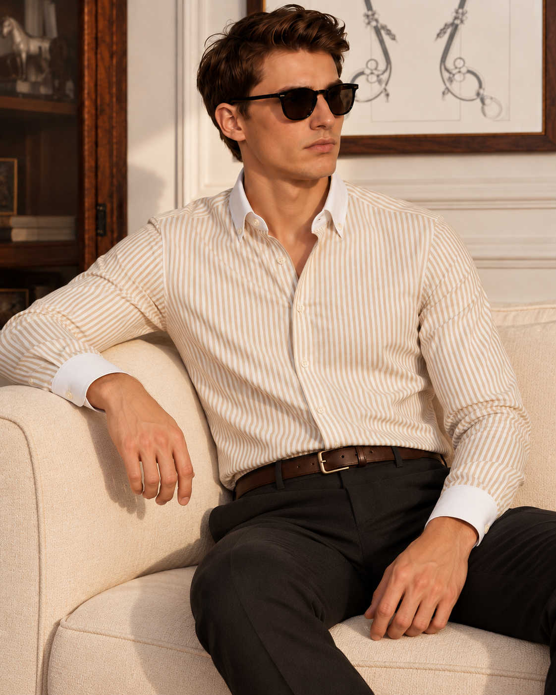 Sand Stripe Shirt