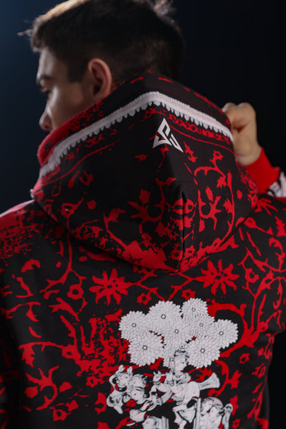 ĀRAMBH premium hoodie | Winter Collection | detail | THE SUNYA