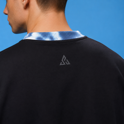 CREW premium sweatshirt | Winter Collection | back view | THE SUNYA