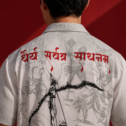 MOKSHA premium shirt | Winter Collection | detail | THE SUNYA