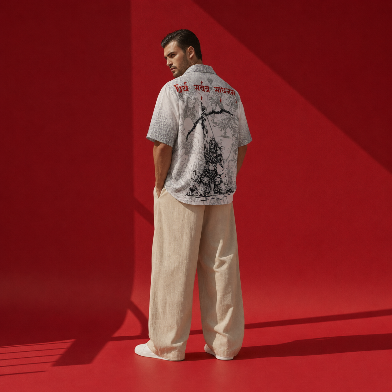 MOKSHA premium shirt | Winter Collection | detail | THE SUNYA
