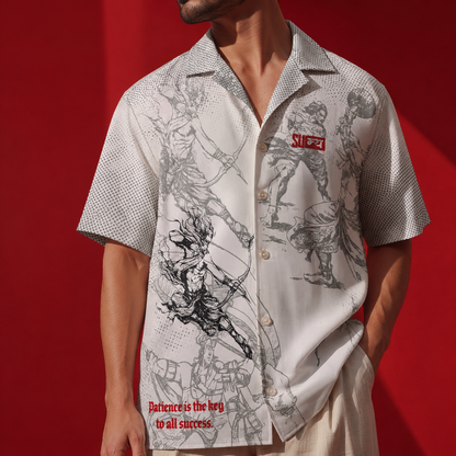 MOKSHA premium shirt | Winter Collection | front view | THE SUNYA