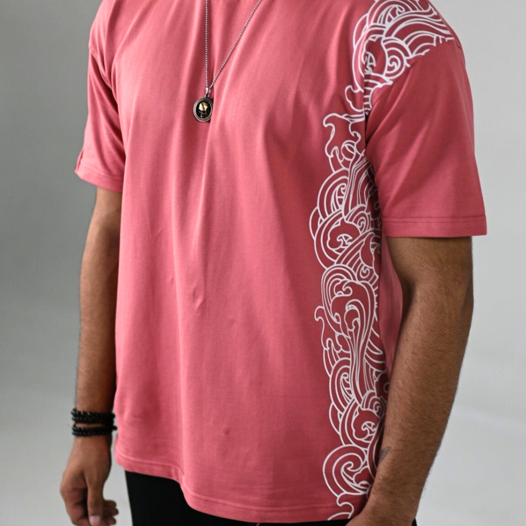 ORNATE COSMOS premium half-sleeve tee | 5th Century Collection | back view | THE SUNYA
