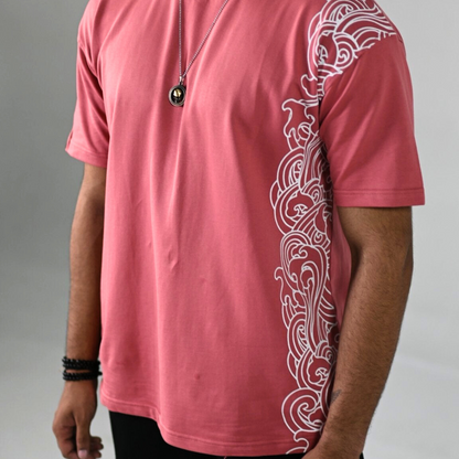 ORNATE COSMOS premium half-sleeve tee | 5th Century Collection | back view | THE SUNYA