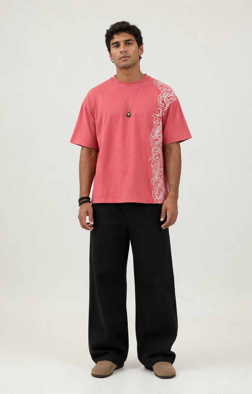 ORNATE COSMOS premium half-sleeve tee | 5th Century Collection | detail | THE SUNYA