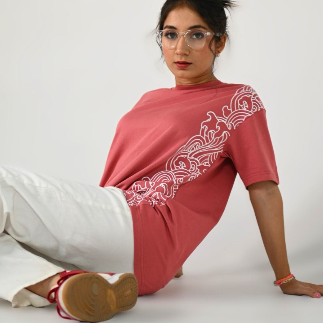 ORNATE COSMOS premium half-sleeve tee | 5th Century Collection | detail | THE SUNYA