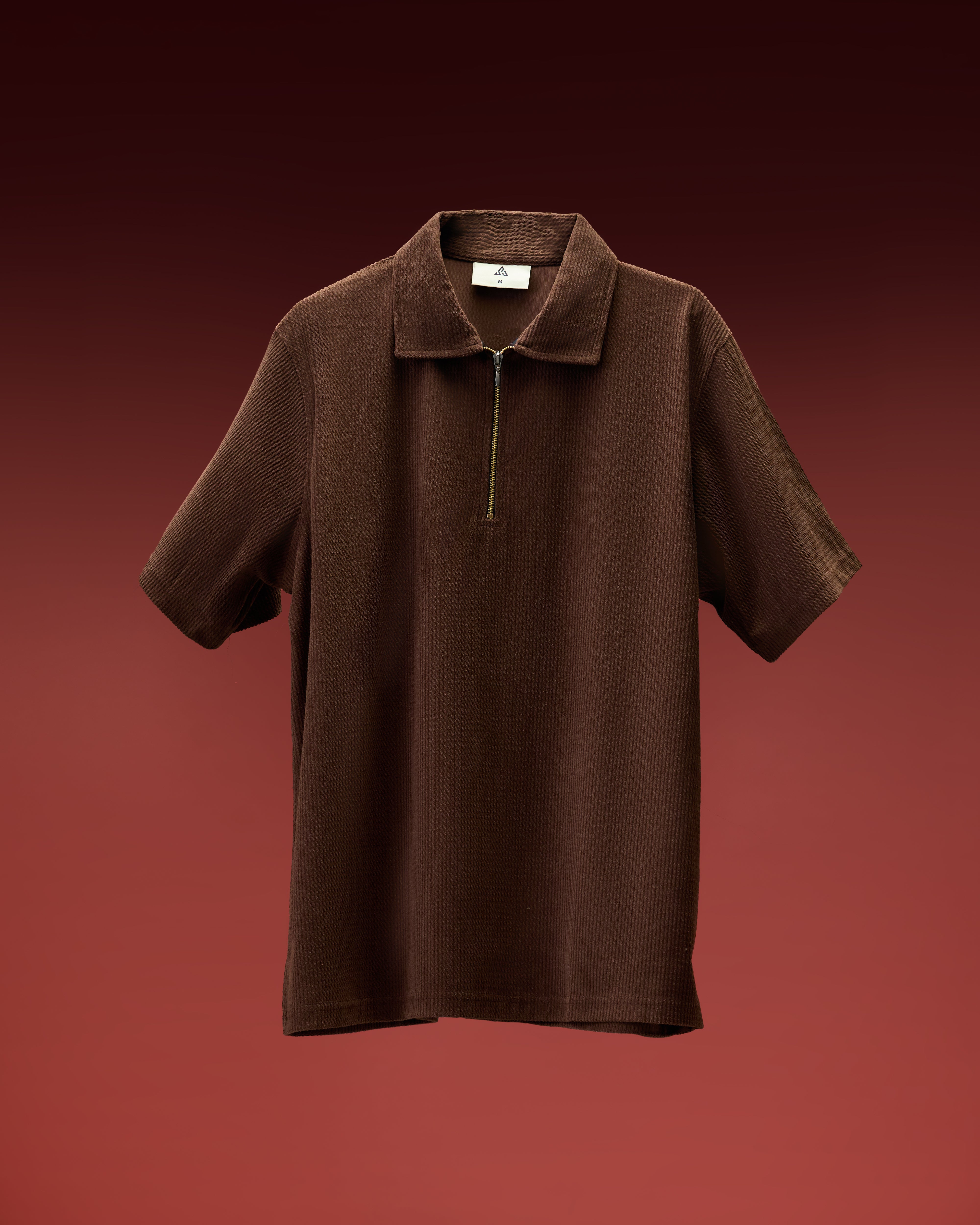 VELMORÉ premium half-sleeve tee | Zerowave Collection | back view | THE SUNYA