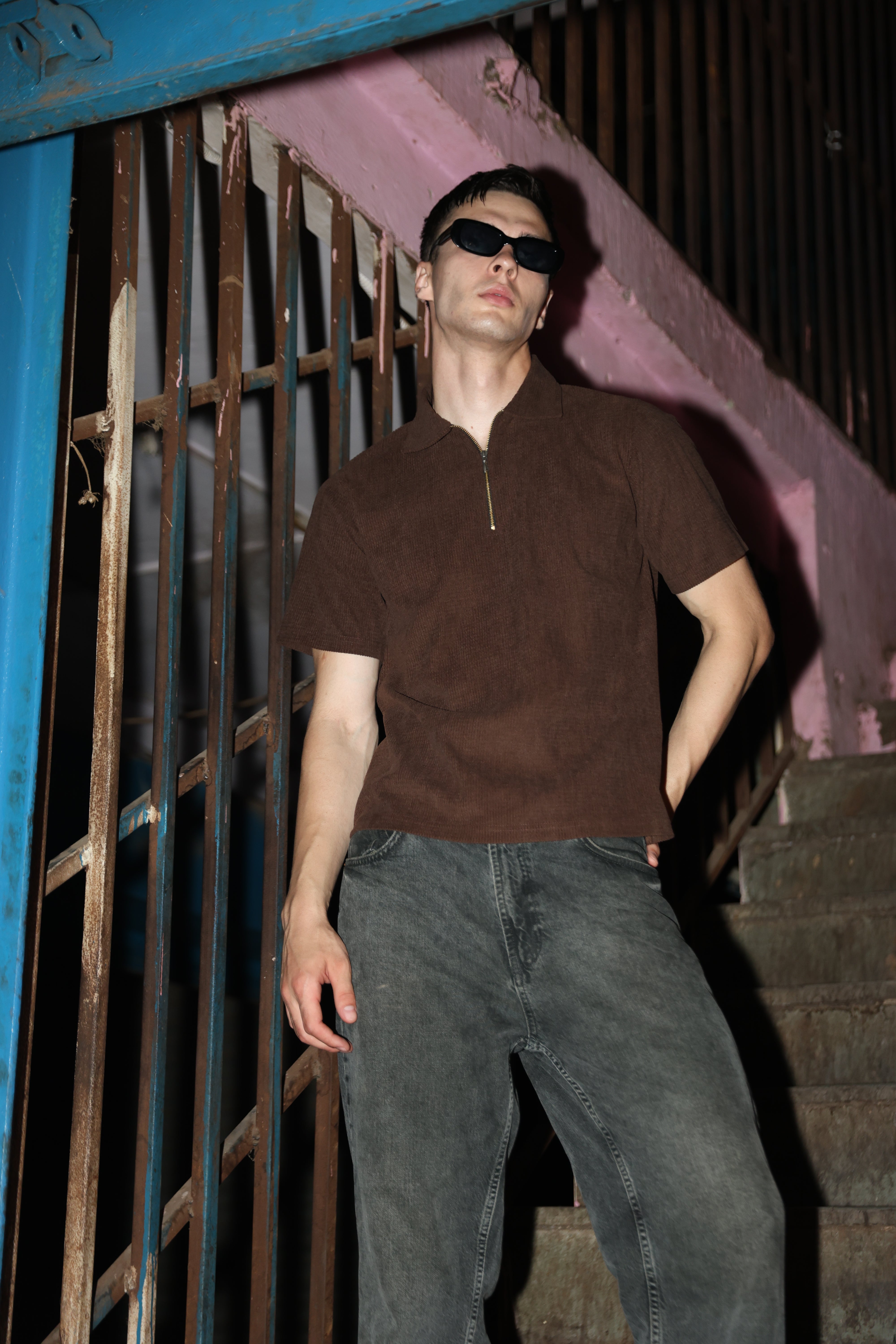 VELMORÉ premium half-sleeve tee | Zerowave Collection | detail | THE SUNYA