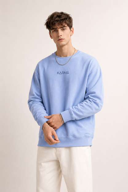 VIBRANT HAMSA premium sweatshirt | 5th Century Collection | detail | THE SUNYA