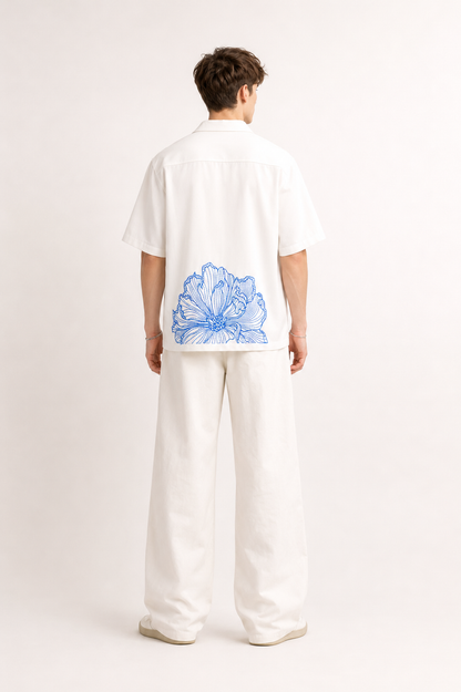 VINELET premium shirt | Zerowave Collection | back view | THE SUNYA