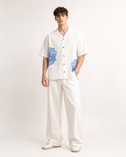 VINELET premium shirt | Zerowave Collection | front view | THE SUNYA