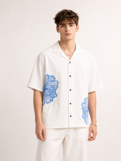 VINELET premium shirt | Zerowave Collection | detail | THE SUNYA