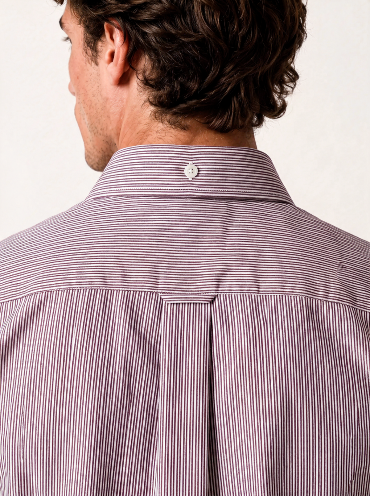 SCORPIO Cotton Shirt — Oxblood
