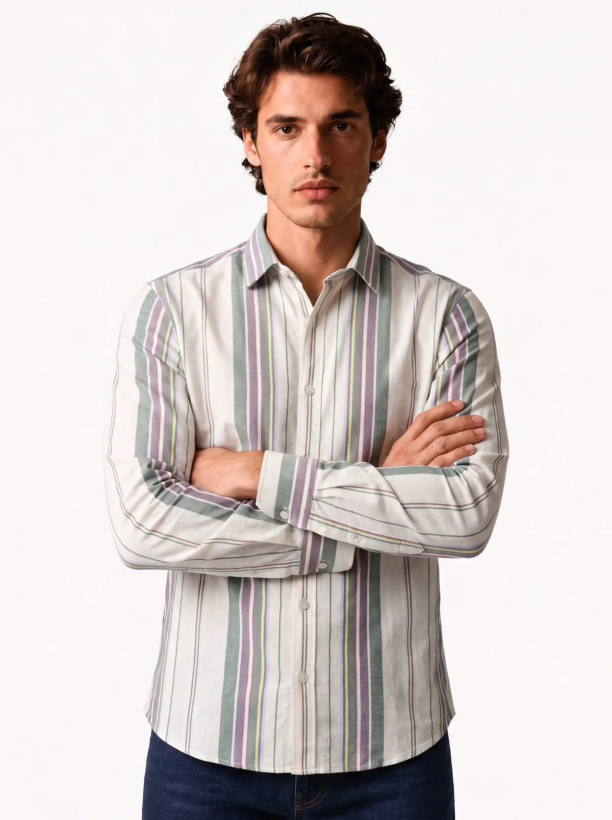 LEO Cotton Shirt — Ecru