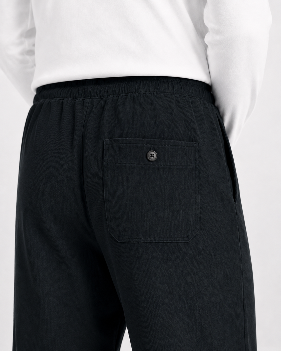 Corduroy Jogger in BHASMA — detail