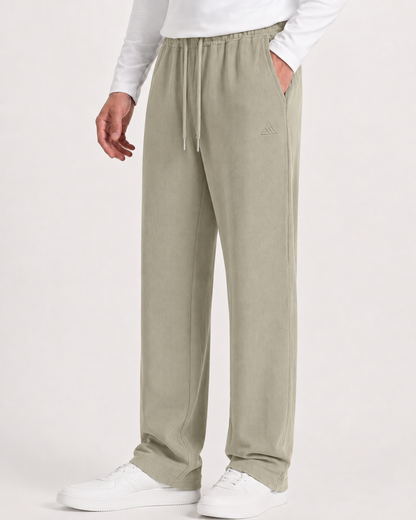 Corduroy Jogger in DHOOMR — on model