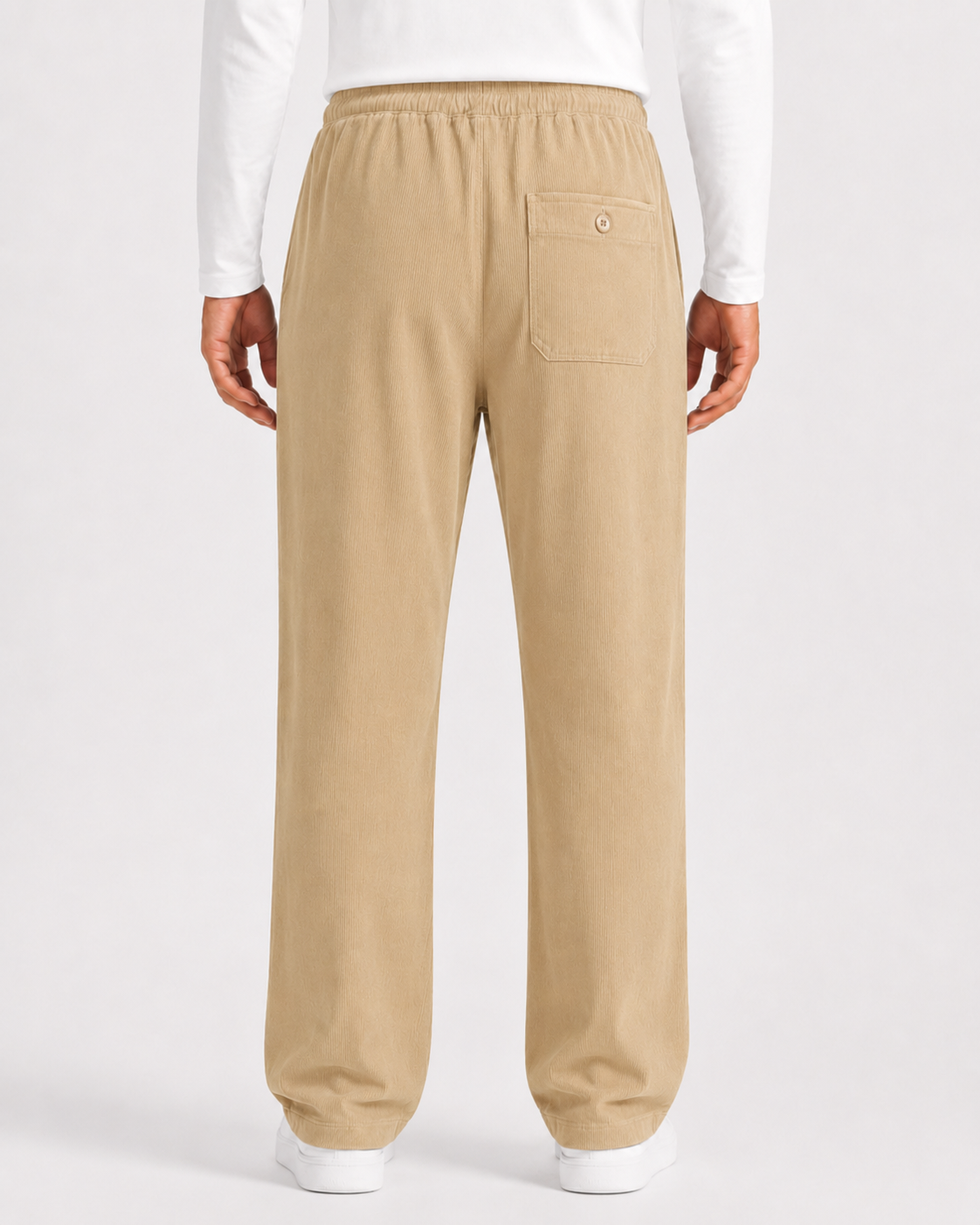 Corduroy Jogger in KSHEER — back