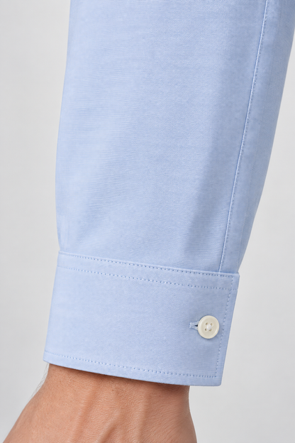 AQUARIUS Cotton Shirt — Powder