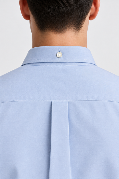 AQUARIUS Cotton Shirt — Powder