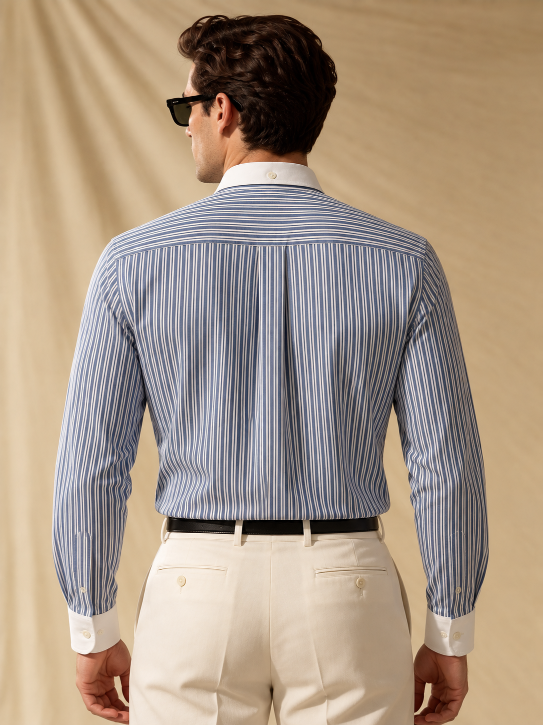 GEMINI Cotton Shirt — Blue
