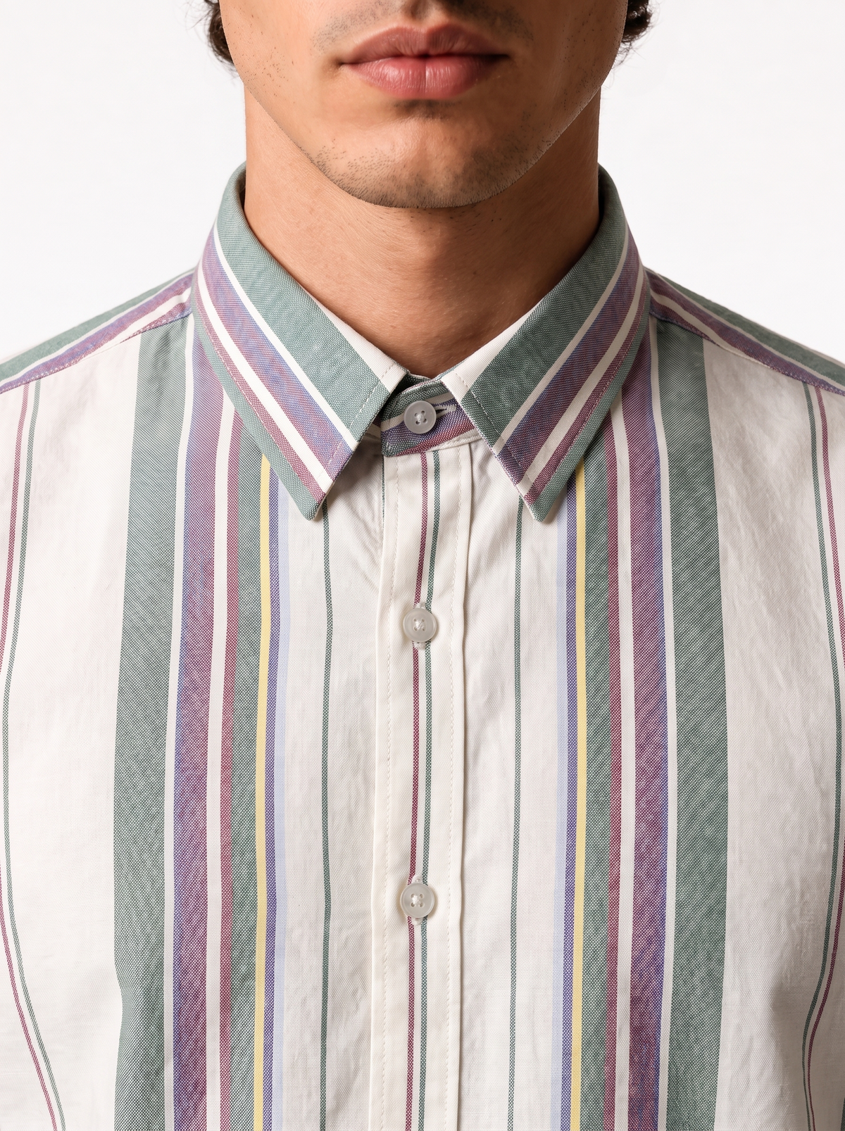 LEO Cotton Shirt — Ecru