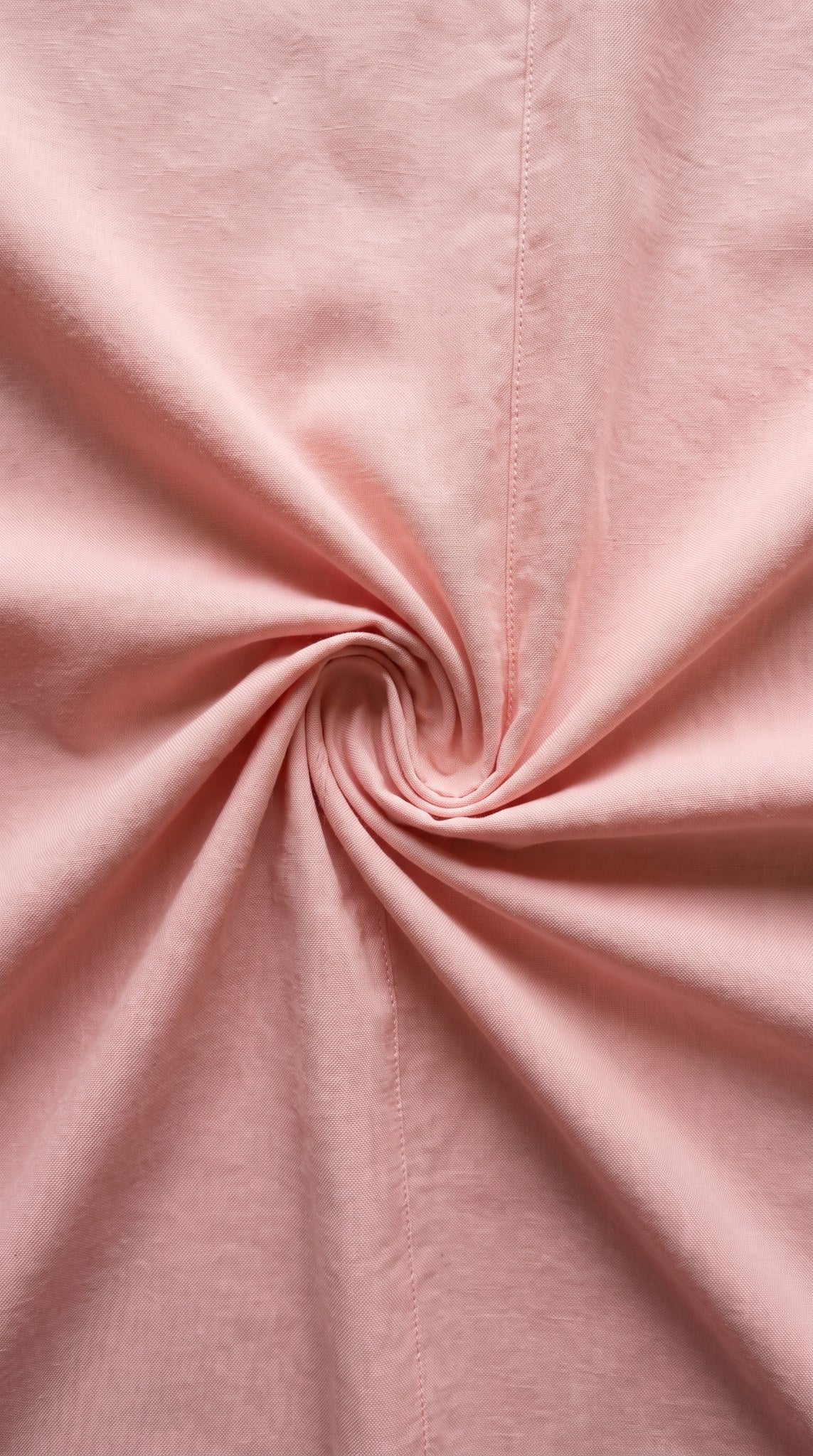 LIBRA Cotton Shirt — Blush, detail view