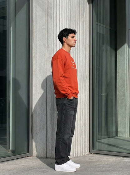 NOR MEMORIES premium sweatshirt | 5th Century Collection | detail | THE SUNYA