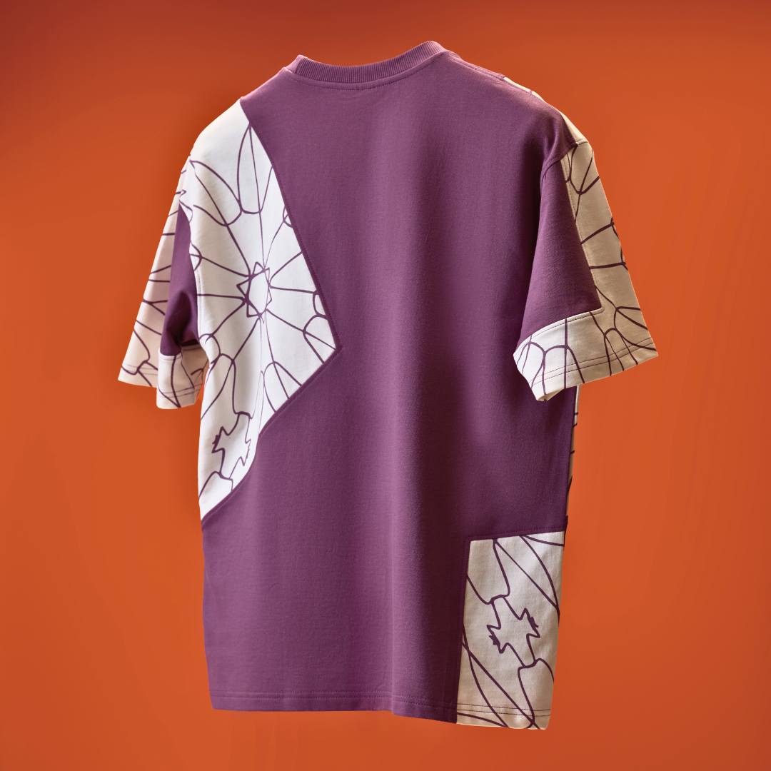 PETRA premium half-sleeve tee | Zerowave Collection | detail | THE SUNYA