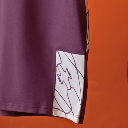 PETRA premium half-sleeve tee | Zerowave Collection | detail | THE SUNYA