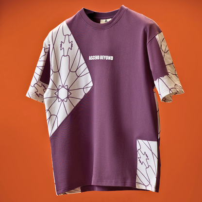 PETRA premium half-sleeve tee | Zerowave Collection | back view | THE SUNYA