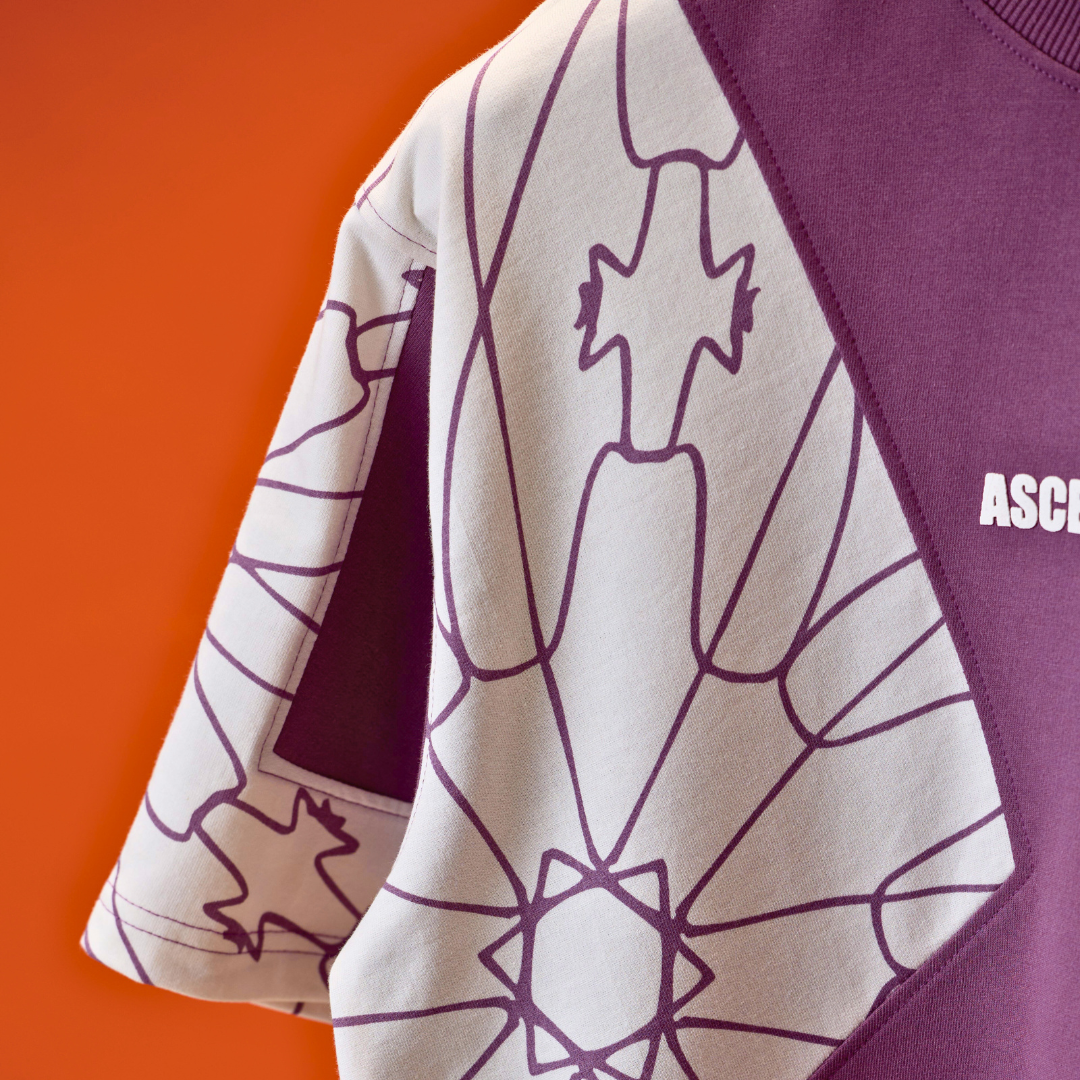 PETRA premium half-sleeve tee | Zerowave Collection | detail | THE SUNYA