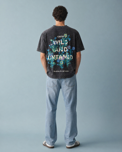 PHOOLONIX premium half-sleeve tee | Zerowave Collection | detail | THE SUNYA