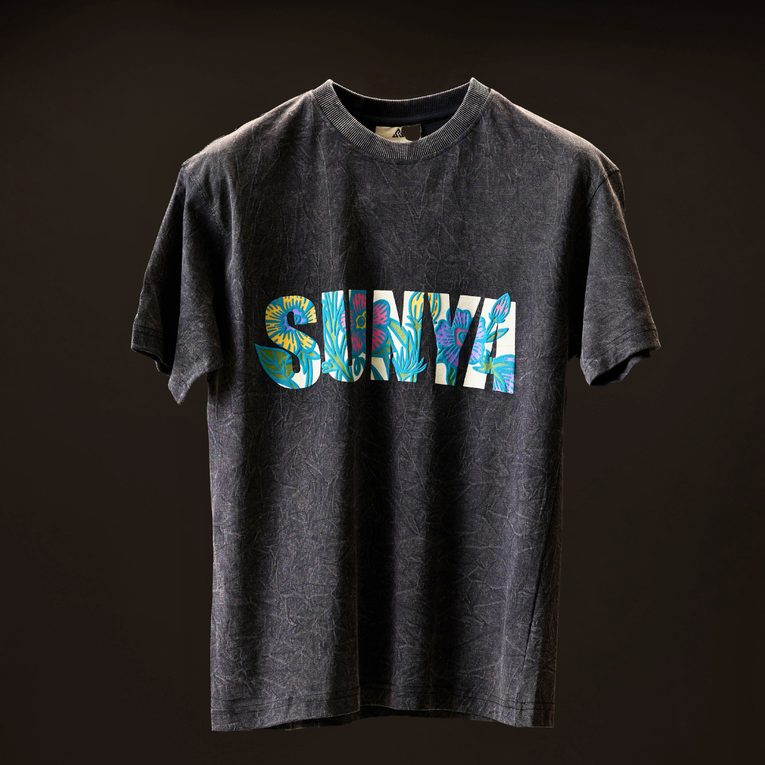 PHOOLONIX premium half-sleeve tee | Zerowave Collection | detail | THE SUNYA