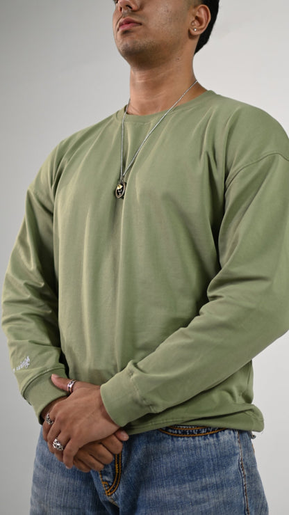 REBIRTH PHOENIX premium sweatshirt | 5th Century Collection | front view | THE SUNYA