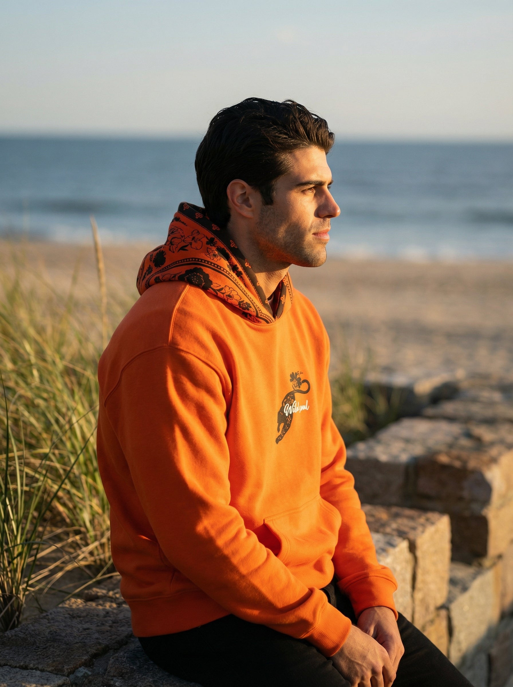 SPIRIT premium hoodie | Winter Collection | front view | THE SUNYA