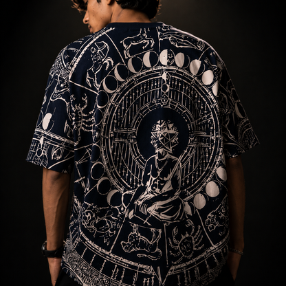 TRINETRA premium half-sleeve tee | Zerowave Collection | detail | THE SUNYA