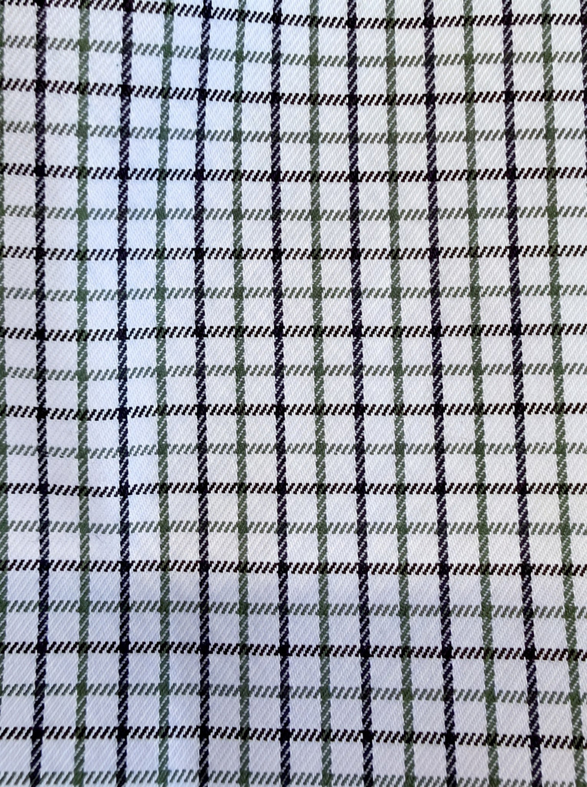 VIRGO Cotton Shirt — Ink, detail view